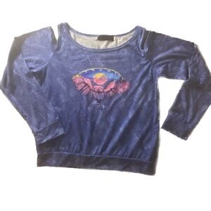 Shyland Cold Shoulder 3 quarter sleeves top | Size Large